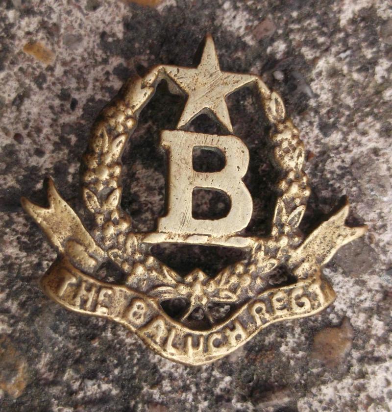 Vintage The Baluch Regiment of Pakistan Army Cap Badge