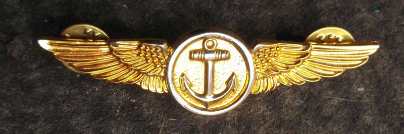 US Navy Aviation Observer Flight Meteorologist Badge