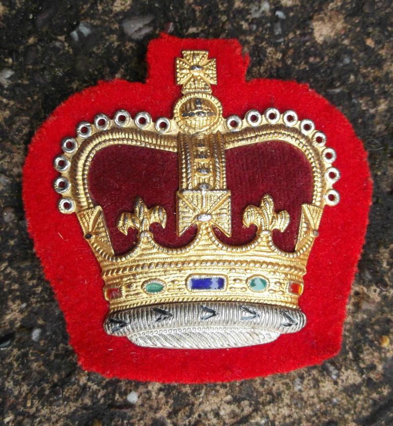 British Army WO2 Rank Sleeve Badge EIIR  Class 2 Warrant Officer