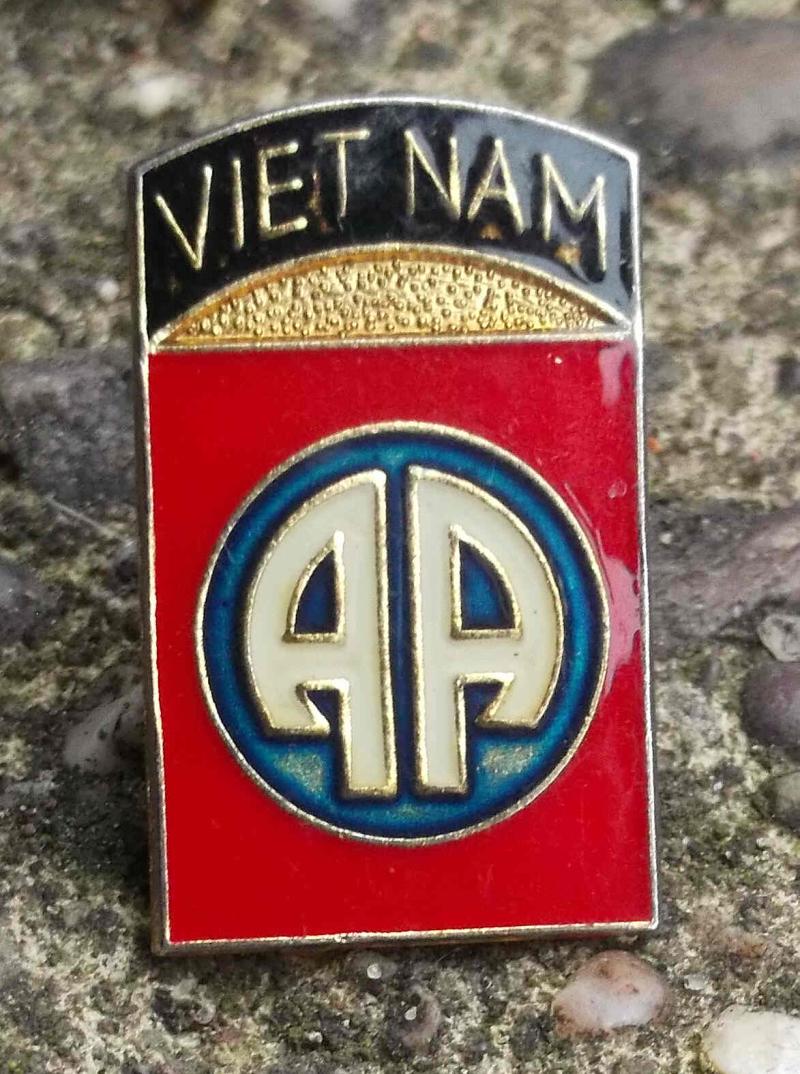 Vietnam Veterans 82nd Airborne Division Lapel Pin US Army