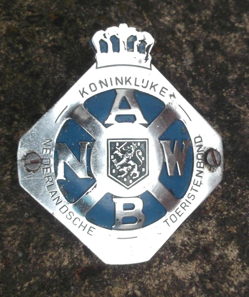 Vintage Royal Dutch Touring Club Association Car Emblem Badge Netherlands ANWB