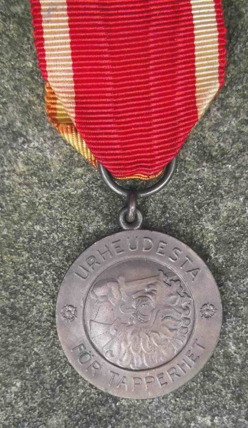 Finland 1939 Winter War Medal of Freedom Class 2 For Bravery