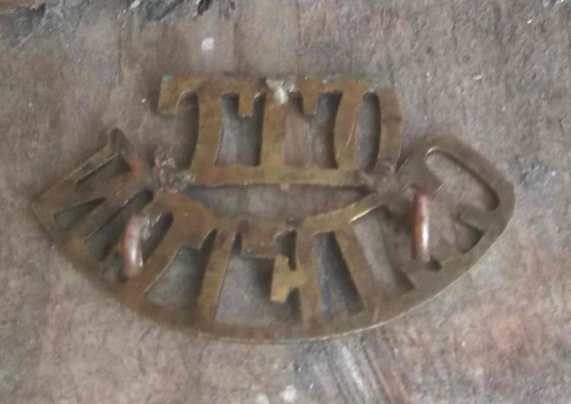 British Army Officer Training Corps Clifton Shoulder Title Bristol