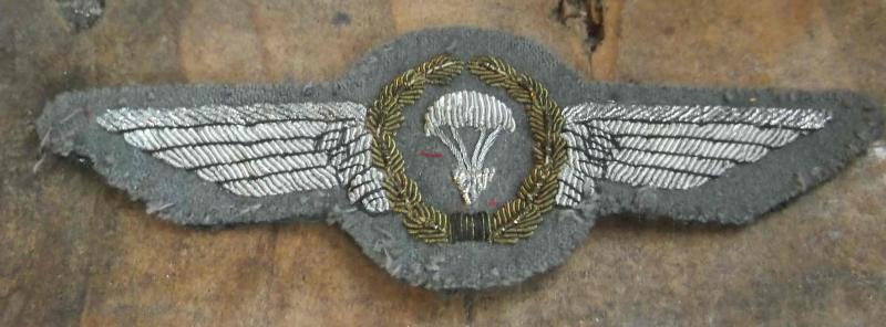 West German Airborne Paratroopers Uniform Jump Wings Patch