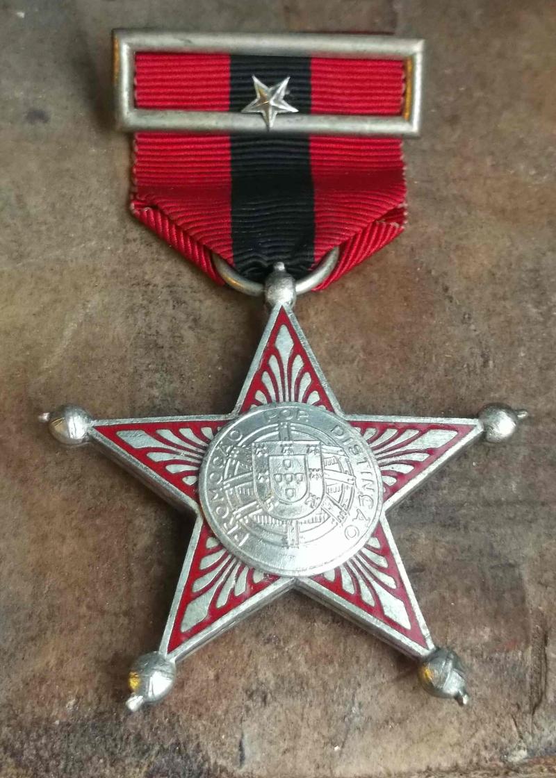 Portuguese Medal Promoted for Distinguished Feats in Campaign