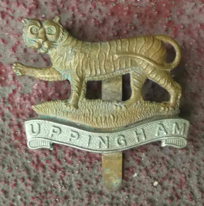 British Army OTC Uppingham School Cap Badge