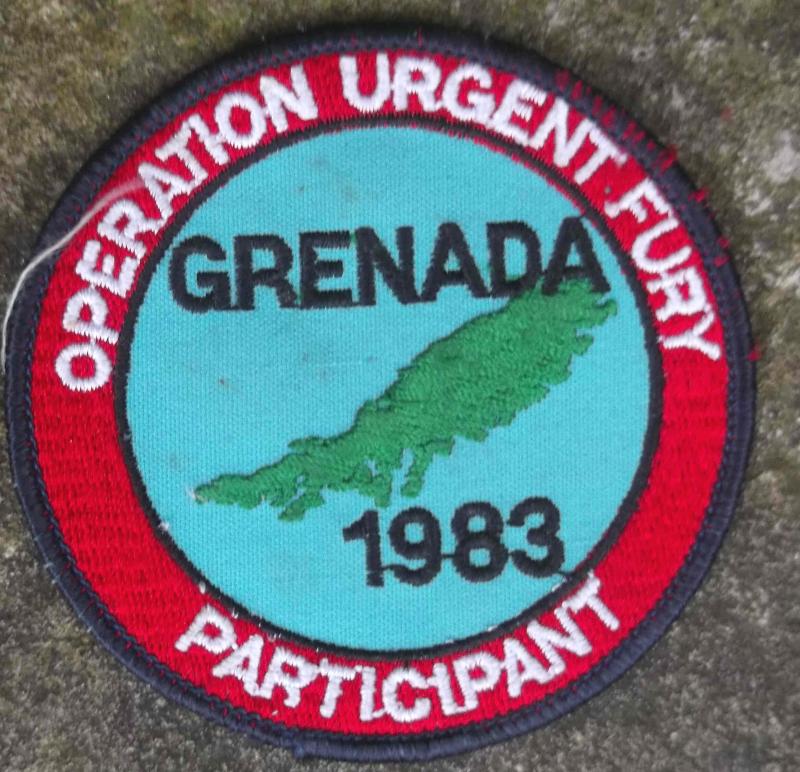 USA Granada Participant 1983 Veterans Patch United States Forces