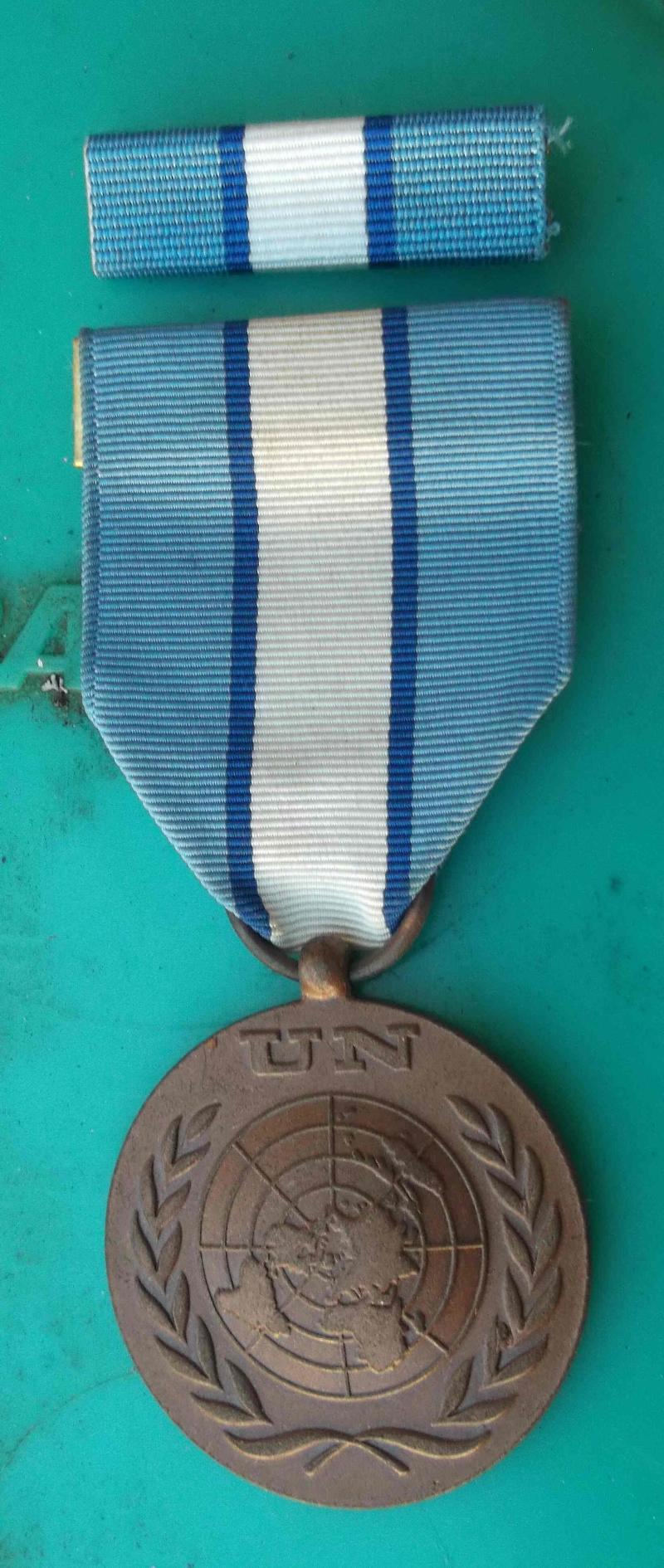 UN Cyprus Medal United Nations with Uniform Ribbon