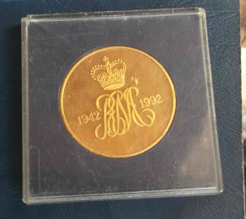 British Army REME Royal Electrical & Mechanical Engineers 50th Anniversary Medal