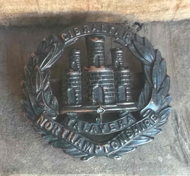 British Army Northamptonshire Regiment Officers Cap Badge Private Purchase