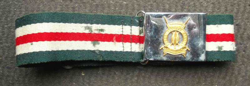 Kenya Prison Service Officers Belt and Buckle Well Used