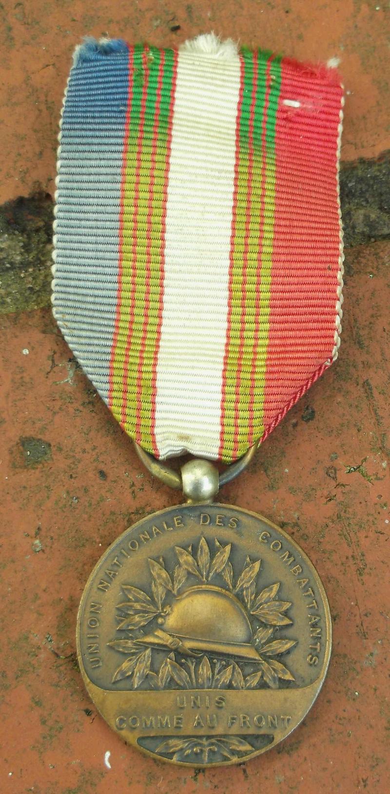 France WW2 Medal of Merit UNC French National Combatant Union 1939 1945