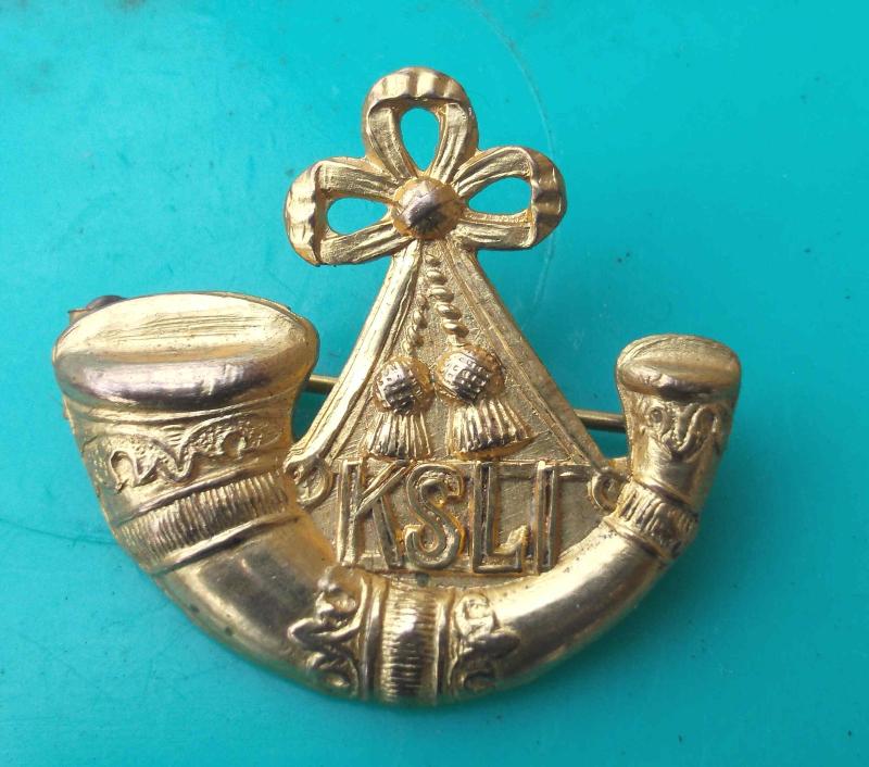British Army KSLI Veterans or Sweethearts Brooch King's Shropshire Light Infantry