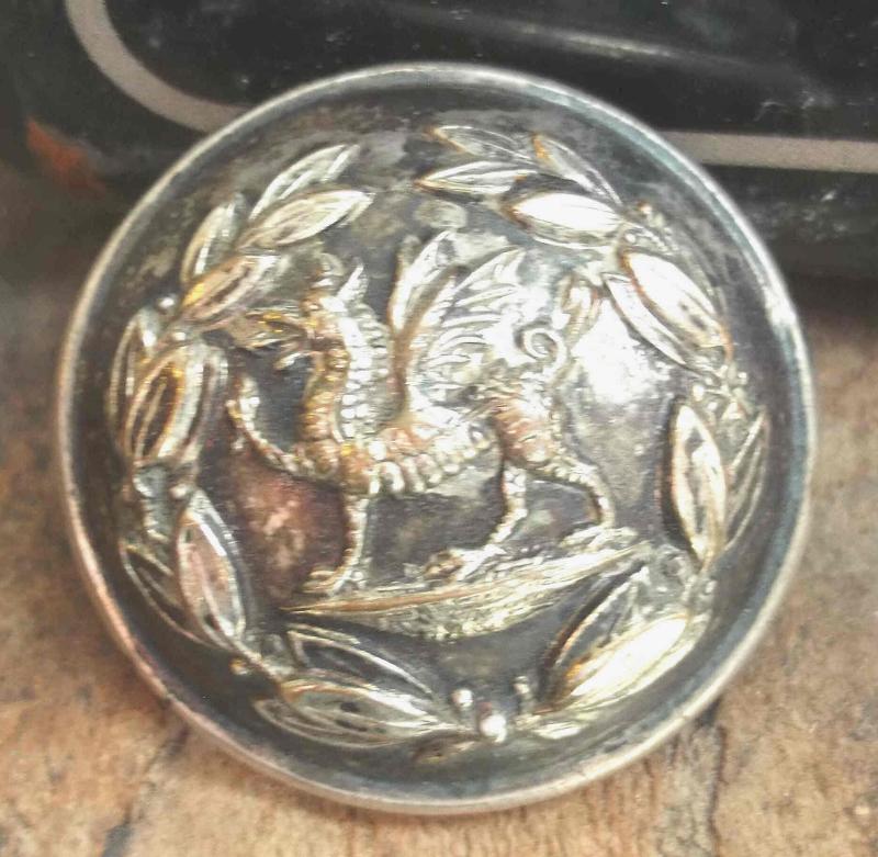 British Army SWB Officers Button South Wales Borderers