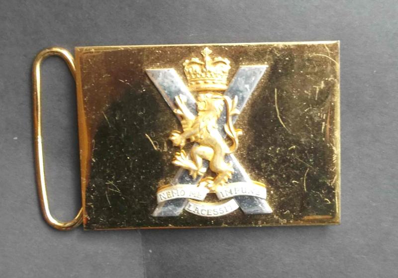 British Army Royal Regiment of Scotland Belt Buckle Scottish Military