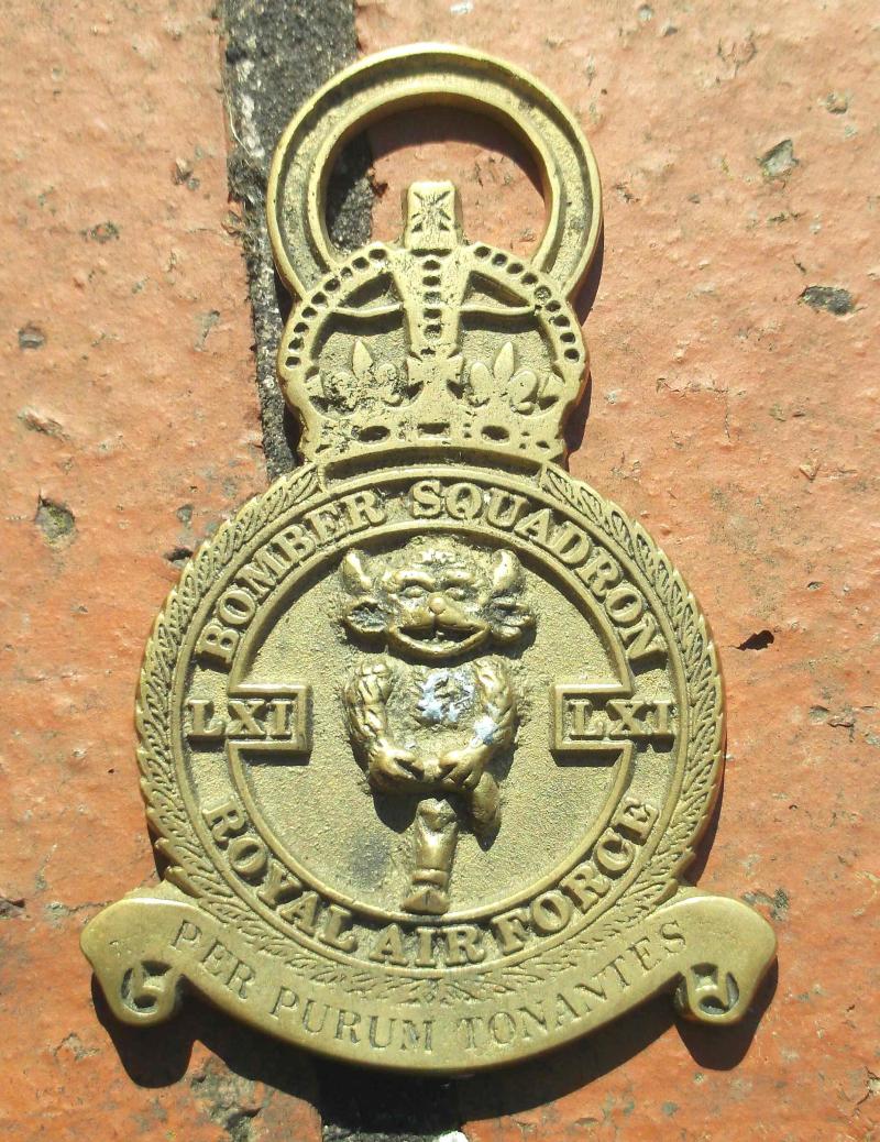 British Royal Air Force RAF No. 61 Bomber Squadron Commemorative Bottle Opener