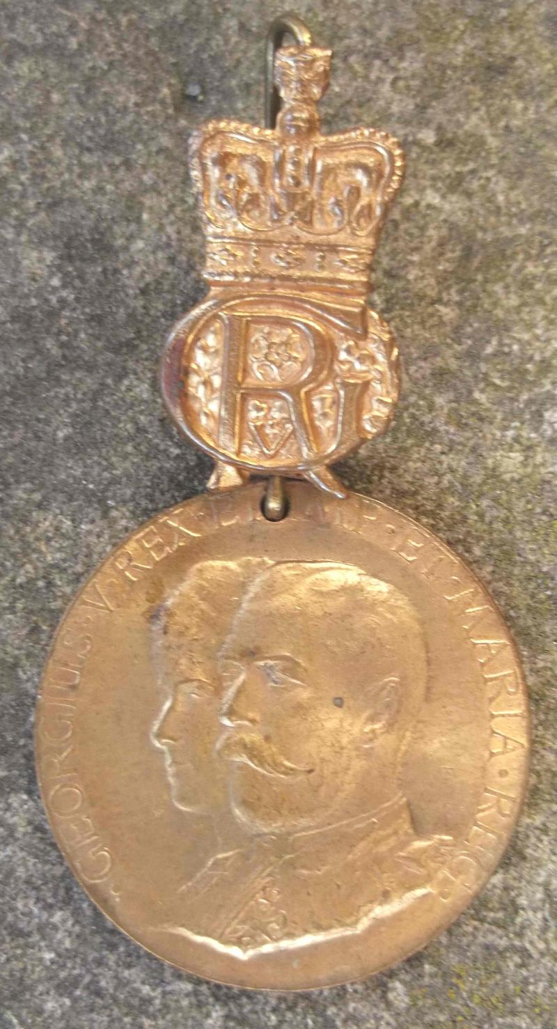 British King and Queens Trip to Bristol 1912 Memorial Medal