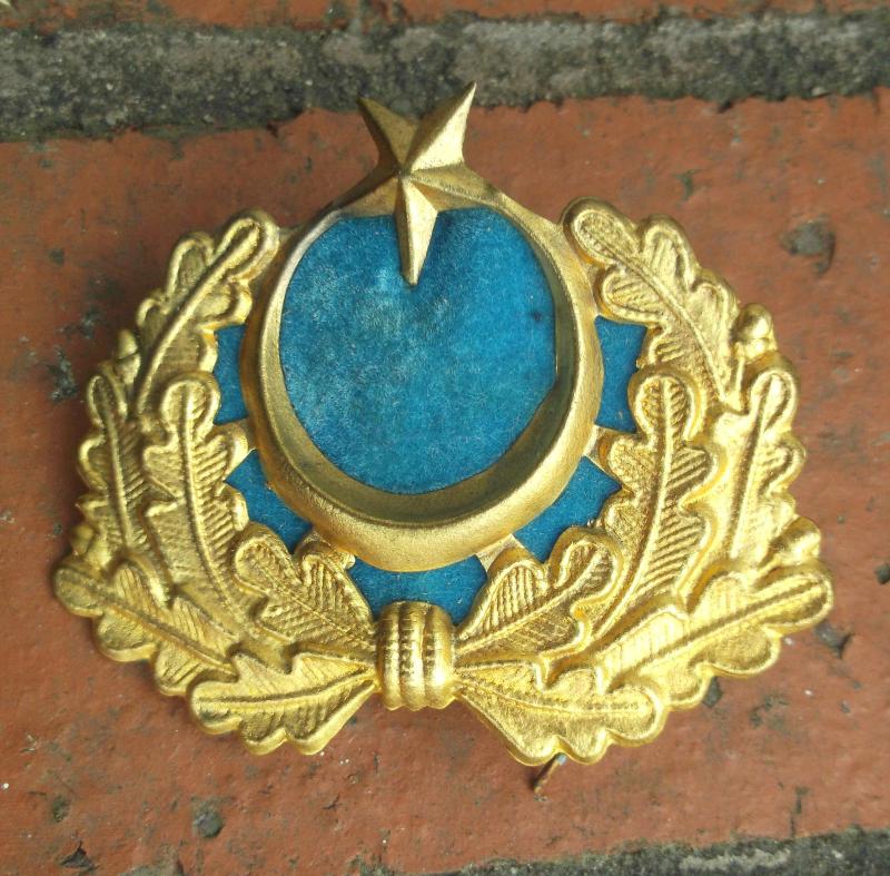 Ottoman Empire Turkish Navy WW1 Cap Badge Turkey