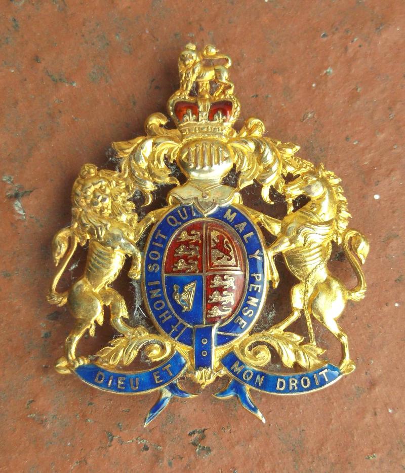 British QEII Pattern Local Authority Uniform Emblem Badge
