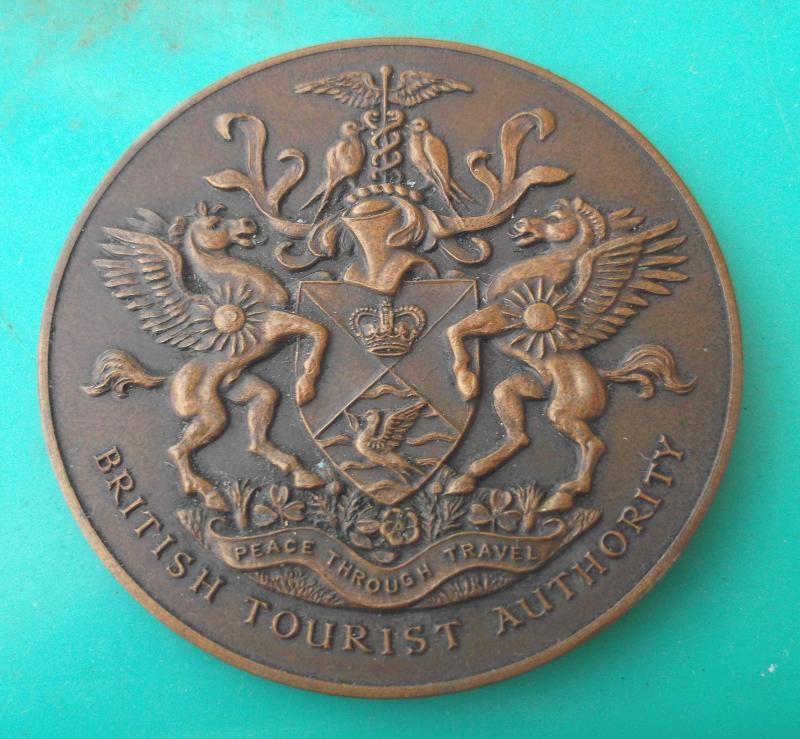 British Tourist Authority Bronze Medallion BTA EIIR