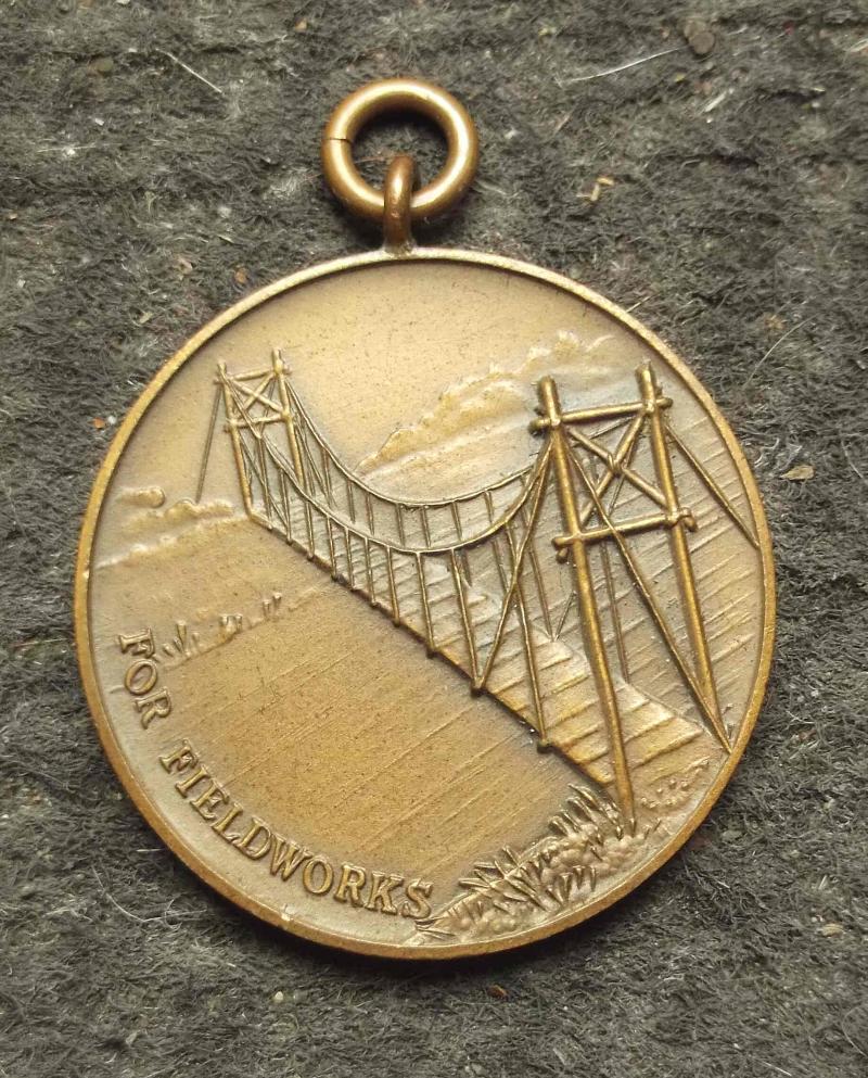 British Army Royal Engineers Medallion Named 614 Party RE