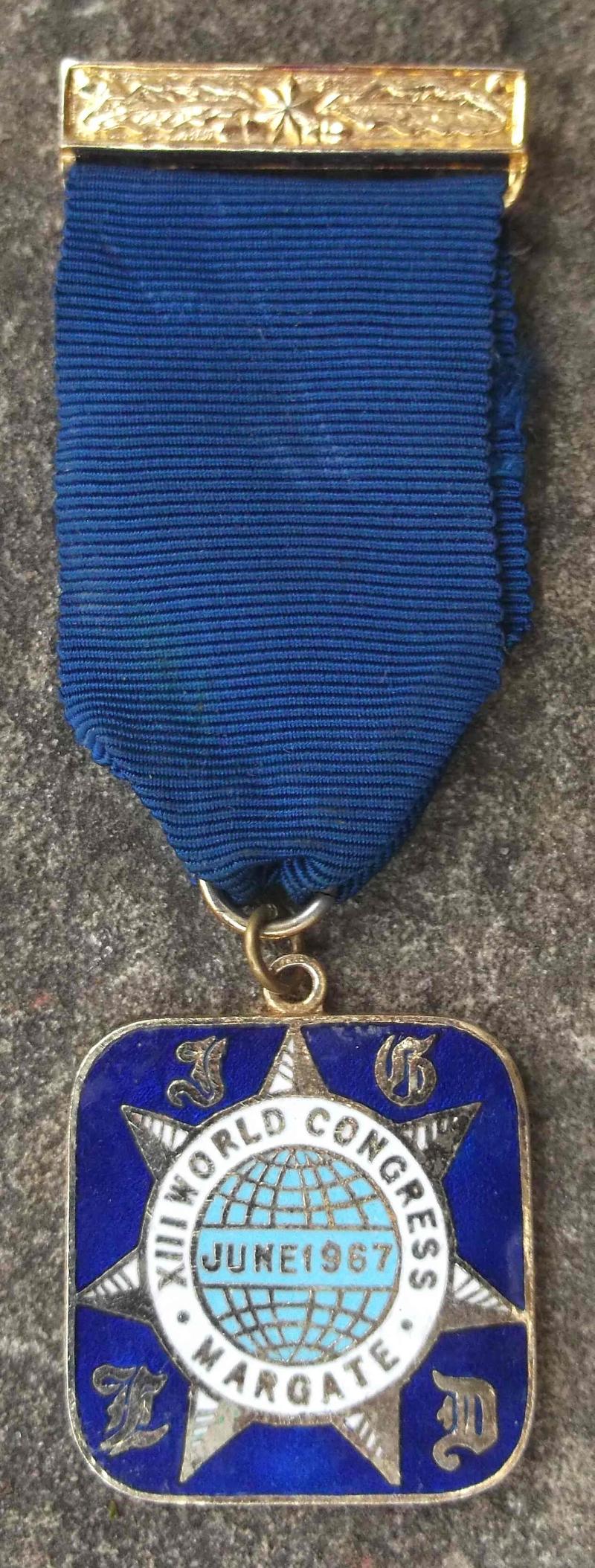 13th World Congress of the International Grand Lodge of Druidism Medal