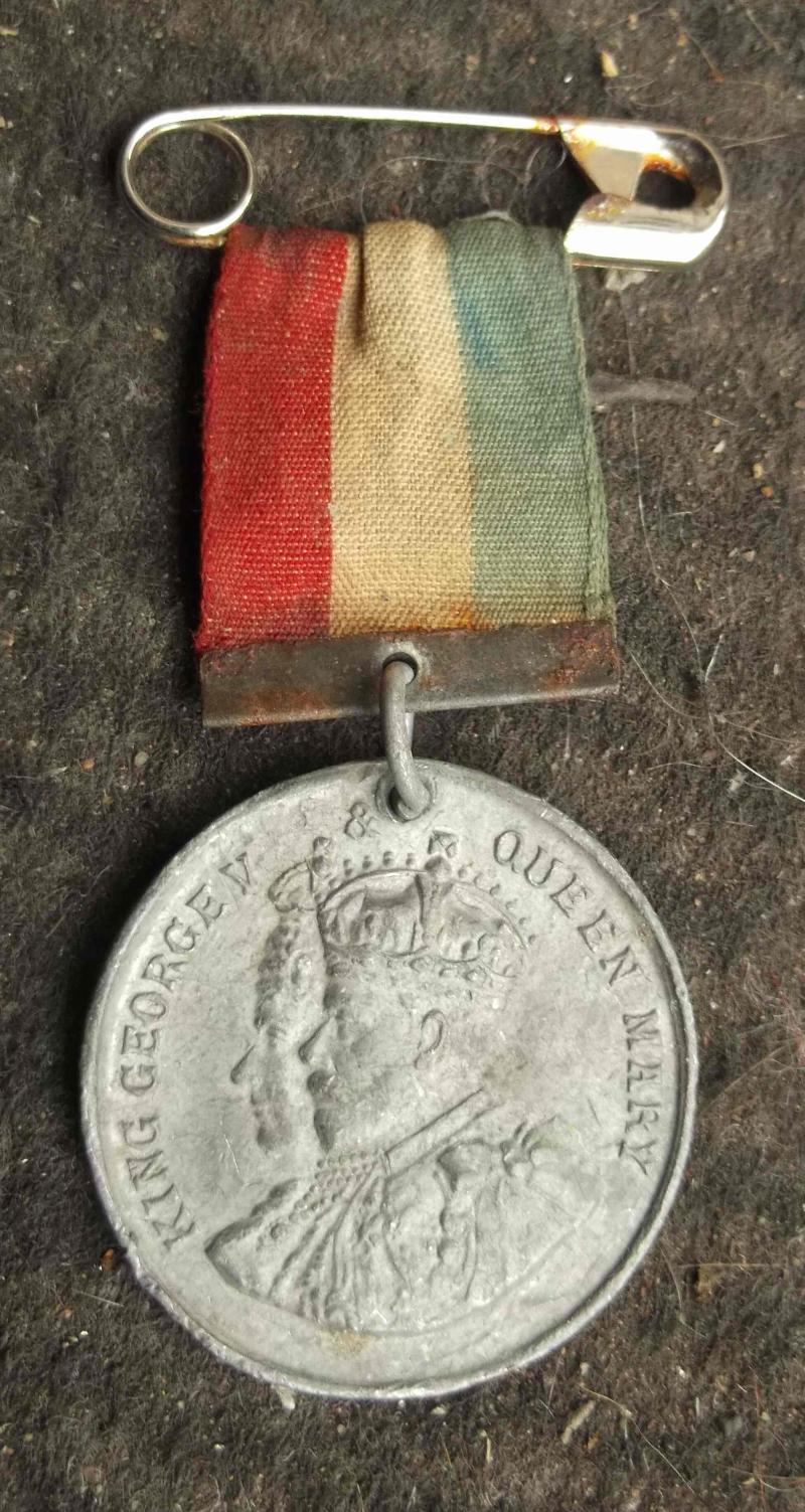 British and Commonwealth King George V Coronation Medal