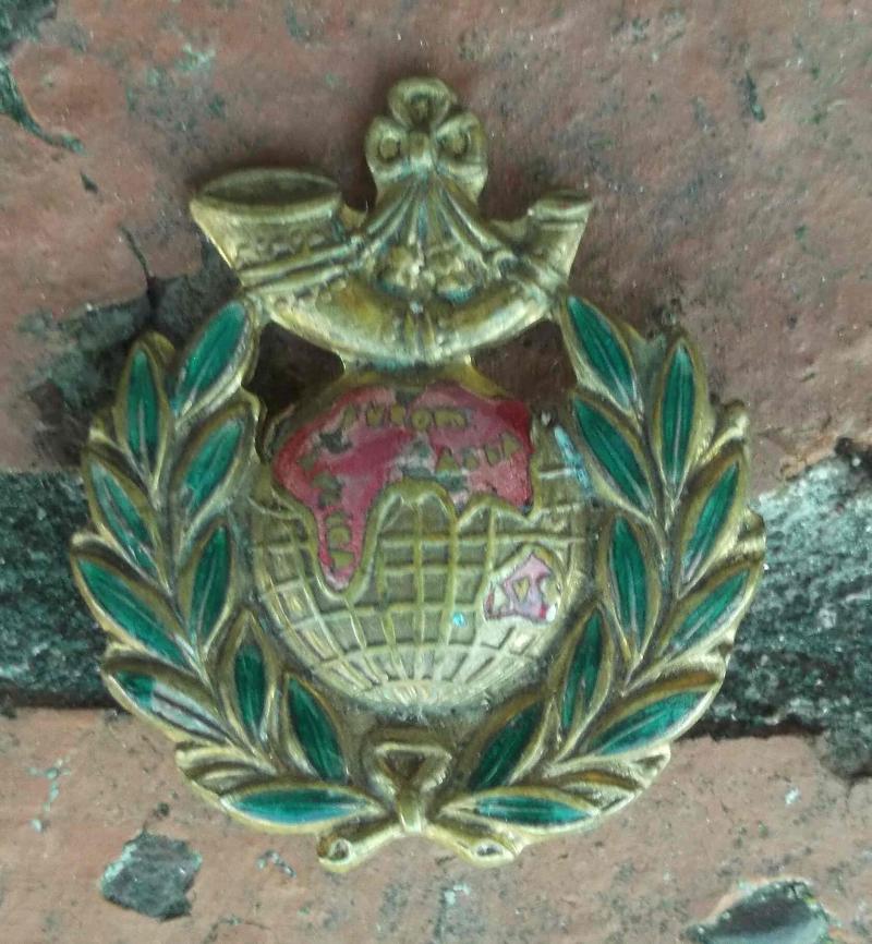 British Royal Marines Light Infantry Veterans or Sweethearts Brooch RMLI